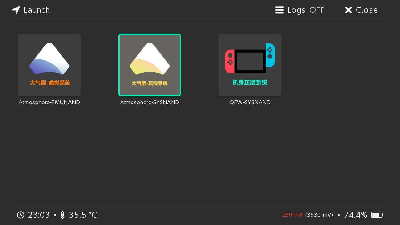 图片[2]-Switch 续航+lite+OLED 大气层 +SXOS的虚拟系统转为大气层教程-好玩客