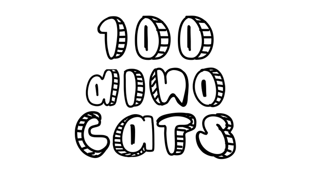 100只恐龙猫 | 100 Dino Cats